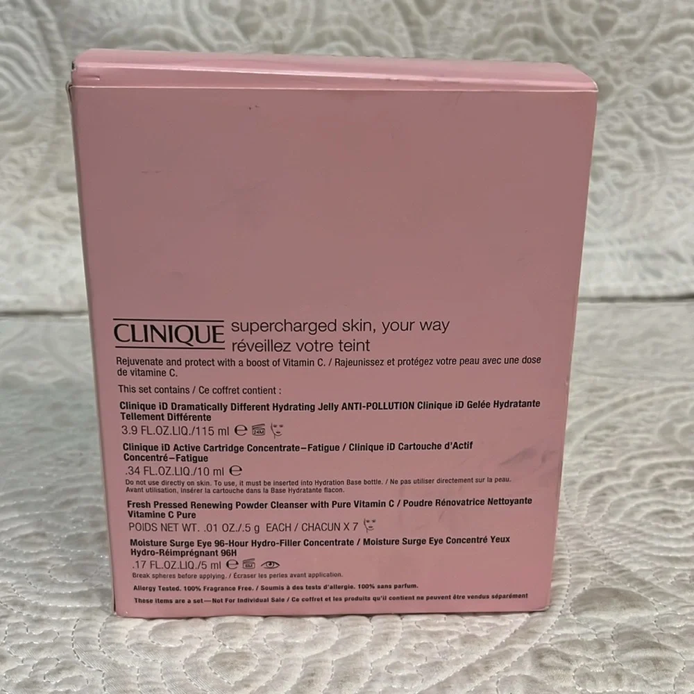 Clinique supercharged‎ skin your way set, new